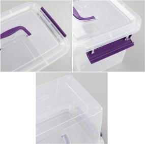 img 2 attached to Tyminin Plastic Storage Container Handles Storage & Organization for Baskets, Bins & Containers