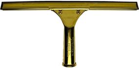 img 3 attached to 🪟 Efficient Window Cleaning with Ettore 10012 Solid Brass Squeegee, 12-Inch - A Perfect Cleaning Tool for Sparkling Windows