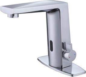 img 4 attached to 🚰 Convenient and Hygienic: Bathroom Faucets Touchless Faucet Automatic