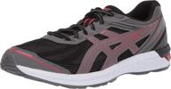 asics gel sileo running black cayenne men's shoes for athletic логотип