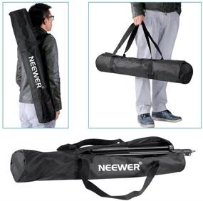 img 1 attached to Чехол для переноски фотографического штатива усиленной конструкции: Neewer 36x6.7x6 дюймов/91x17x15 сантиметров - идеально подходит для световых стоек, штанги-гусеницы, штатива.