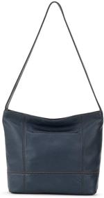 img 3 attached to 👜 Женская сумка Sak Young Hobo черного цвета - Сумки и кошельки для женщин
