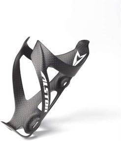 img 4 attached to 🚲 Premium Carbon Fiber Bicycle Water Bottle Cage Holder by Alston - Easy Mounting, Perfect for Road and Mountain Bikes, with Integrated Bike Light