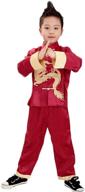 🐲 exquisite treasure box dragon tangzhuang: stylish chinese kungfu attire for boys logo