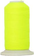 vibrant neon yellow threadart polyester sewing thread for all-purpose use (600m, 50s/3) logo