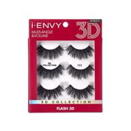 kiss i envy 3d collection eyelashes for multiangle &amp; volume enhancement (kpeim111) logo