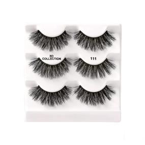 img 1 attached to KISS i Envy 3D Collection Eyelashes for Multiangle &amp; Volume Enhancement (KPEIM111)