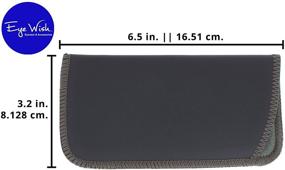 img 1 attached to Classic Leather Eyeglass Cases Women Men's Accessories for Sunglasses & Eyewear Accessories