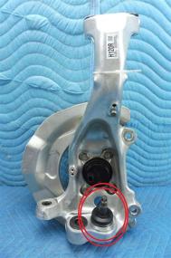 img 3 attached to 🔧 NISTO 2 Front Suspension Lower Knuckle Spindle Ball Joint for 2007-2016 Lexus LS460 LS460L 2WD RWD - Improved SEO