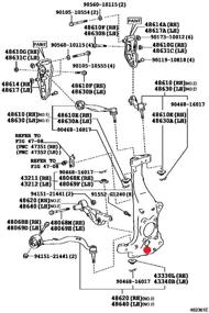 img 1 attached to 🔧 NISTO 2 Front Suspension Lower Knuckle Spindle Ball Joint for 2007-2016 Lexus LS460 LS460L 2WD RWD - Improved SEO