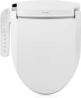 brondell le89 swash electronic bidet seat: side arm control, 🚽 warm air dryer, stainless-steel nozzle, nightlight – easy installation for elongated toilets logo