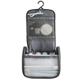 img 4 attached to CINBOS Toiletry Cosmetic Organizer Waterproof