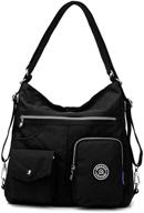 🎒 karresly large capacity backpack women's handbags & wallets - multifunctional hobo bag design logo