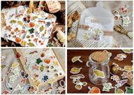 🍁 deaseco 92pcs cute stickers: forest animal, fall plant & maple leaf designs for journals, scrapbooks, laptops & suitcases logo