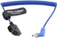 🔌 alvin's cables замковый кабель питания dc 5.5 2.1 к d tap: неотъемлемый комплект для видеоустройств pix-e7 и pix-e5, hollyland mars 400s, 7-дюймовых сенсорных дисплеев и многого другого! логотип
