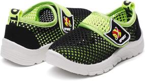 img 4 attached to DADAWEN Baby's Shoes: Lightweight Breathable Mesh Running Sneakers Sandals for Boys and Girls