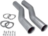 enhance your exhaust system with hedman universal x-tension unifit tube (2.5") and flanges (3") logo