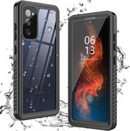 📱 antshare samsung galaxy s20 fe 5g waterproof case with built-in screen protector - full body heavy duty protective shockproof ip68 underwater case for samsung galaxy s20 fe 5g 6.5inch logo