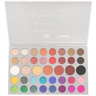 🌈 evpct 39-color rainbow matte and shimmer eyeshadow palette makeup kit - high-pigmented, long-lasting, waterproof, bright & colorful shadows, perfect for eye makeup, pallet with dark and vibrant shades - cosmetic palette for professional and everyday use logo