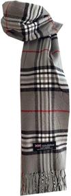 img 2 attached to 🧣 Warm and Luxurious: WA Cashmere Winter Scotland Scarves for Fashionable Women