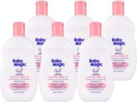 👶 baby magic creamy baby oil 9oz (pack of 6) coconut & camelia oil – paraben, phthalate, sulfate, & dye-free logo