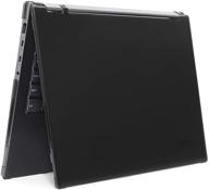 🔒 mcover hard shell case for 2019 15.6” lenovo yoga chromebook c630 series 2-in-1 laptop - provides full protection for yoga-cb-c630 (black) logo