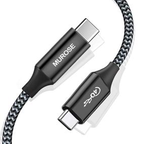 img 4 attached to 🔌 MUROSE USB 4/Thunderbolt 4 Cable - 3.3ft (1.0m) Compatible with Thunderbolt 3, Samsung Galaxy S8, S8+, Google Pixel, and More