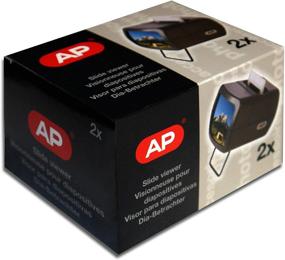 img 1 attached to 📸 AP Photo Illuminated Slide Viewer – Battery Operated & Pressure Activated Transparency Viewer for 2x2 & 35mm Photographs, Film, Pictures – Tabletop & Handheld Portable Device – Made In Europe