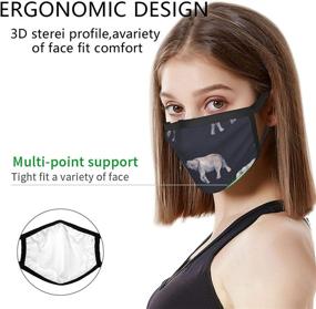 img 1 attached to Elephant Reusable Balaclavas Bandanas Breathable