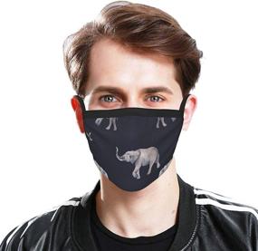 img 2 attached to Elephant Reusable Balaclavas Bandanas Breathable