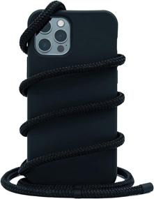 img 1 attached to 📱 Hands-Free & Drop-Protected: HoldingIT Crossbody Phone Case for iPhone 11, 11 Pro, 11 Pro Max with Detachable Lanyard and Adjustable Rope