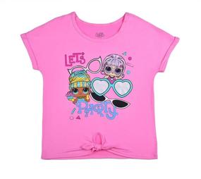 img 3 attached to Surprise Short Sleeves Shirt Graphic Girls' Clothing