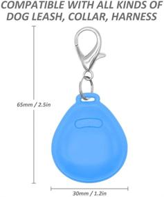 img 2 attached to 🐕 DOMIGLOW LED Dog Collar Light - 2 Packs LED Dog Tag Light for Night Walking & Camping - Clip-On Dog Lights for Better Visibility