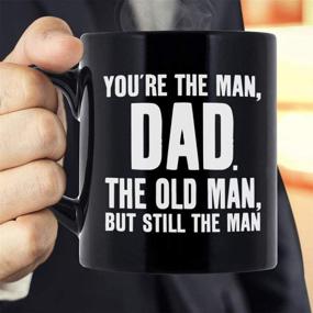 img 4 attached to 👨 Father Novelty Ceramic Coffee Cup: Quirky and Endearing Gift for Dad!