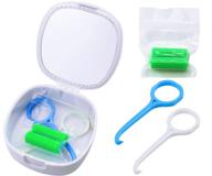 oral care aligner remover tool set 🦷 with retainer case, mirror, and vent hole (2 pack) logo