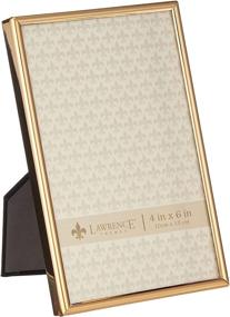 img 3 attached to 🖼️ Enhance Your Cherished Memories with the Lawrence Frames 670046 4x6 Simply Gold Metal Picture Frame