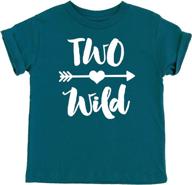 olive loves apple 2nd birthday wild girls shirt - perfect toddler girls second birthday outfit logo