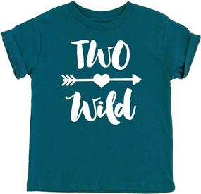 img 2 attached to Olive Loves Apple 2nd Birthday Wild Girls Shirt - Perfect Toddler Girls Second Birthday Outfit