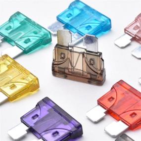 img 3 attached to 🚗 MICTUNING 100PCS ATC ATO Assorted Blade Fuse Set for Car Truck SUV Boat - 2A 3A 5A 7.5A 10A 15A 20A 25A 30A 35A Automotive Replacement Fuses