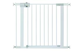 img 4 attached to 🚪 Safe and Easy 2-Piece Install Walk Thru Gate: Pack of 2, Fits 29"-38" Wide Spaces