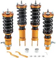 🚗 premium adjustable damper coilovers strut for honda civic 1996-2000 ek2-ek9 & acura integra 1990-1993 | cr-x 1988-1991 suspension spring shock absorber logo