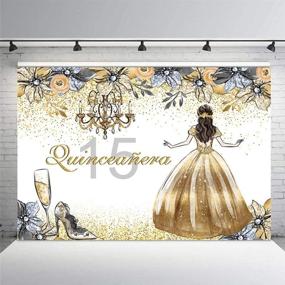 img 2 attached to MEHOFOTO Quinceanera Background Backdrops Photography