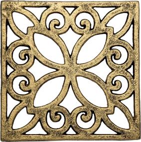 img 4 attached to 🍽️ Vintage Pattern Decorative Trivet: Enhance the Charm of Your Kitchen