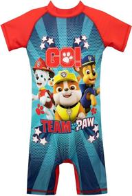 img 2 attached to Paw Patrol Boys Swimsuit Size