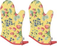 🍓 berry patch mitt set: now designs basic oven mitts, 2 count логотип