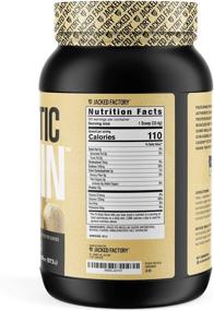 img 3 attached to 🥛 Premium Grass-Fed Micellar Casein Protein Powder - Low Carb, Non-GMO, Slow Absorbing for Enhanced Post Workout Muscle Recovery - 30 Servings, Vanilla Flavored