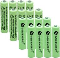 qblpower solar light batteries aaa nimh 600mah 1.2v rechargeable (16pcs) - ideal for garden lights, remotes, mice logo