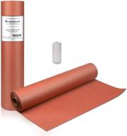premium pink kraft butcher paper roll: ideal food service equipment & supplies for disposables logo