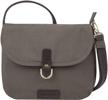 travelon anti theft courier saddle crossbody women's handbags & wallets logo