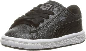 img 4 attached to PUMA Basket Holiday Sneaker Toddler Apparel & Accessories Baby Boys